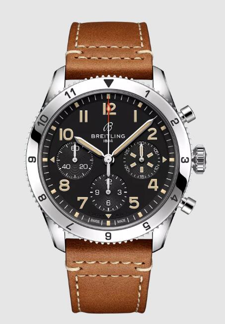 Review Breitling Classic AVI Chronograph P-51 Mustang Replica Watch A233803A1B1X1 - Click Image to Close